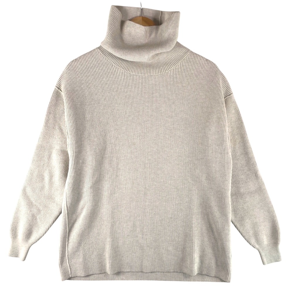 free people oversized turtleneck sweater softly structured XS hygge cozycore btc